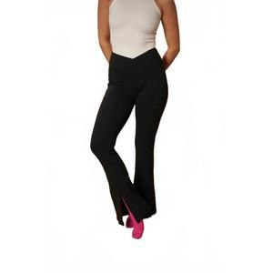 NEW RAG COMPANY like butter flared leggings in black